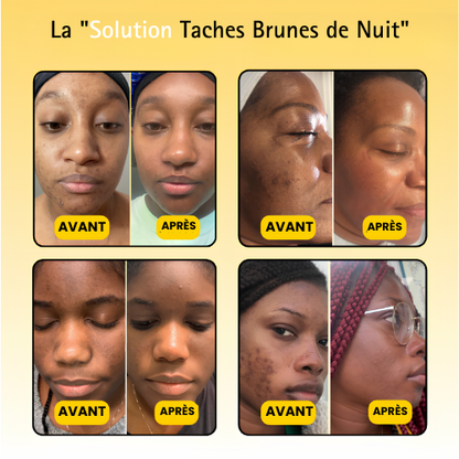 GlowNight™ - Masque de Nuit Éclat au Curcuma