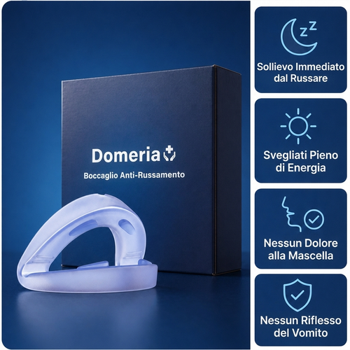 Domeria® Paradenti Anti-Russamento