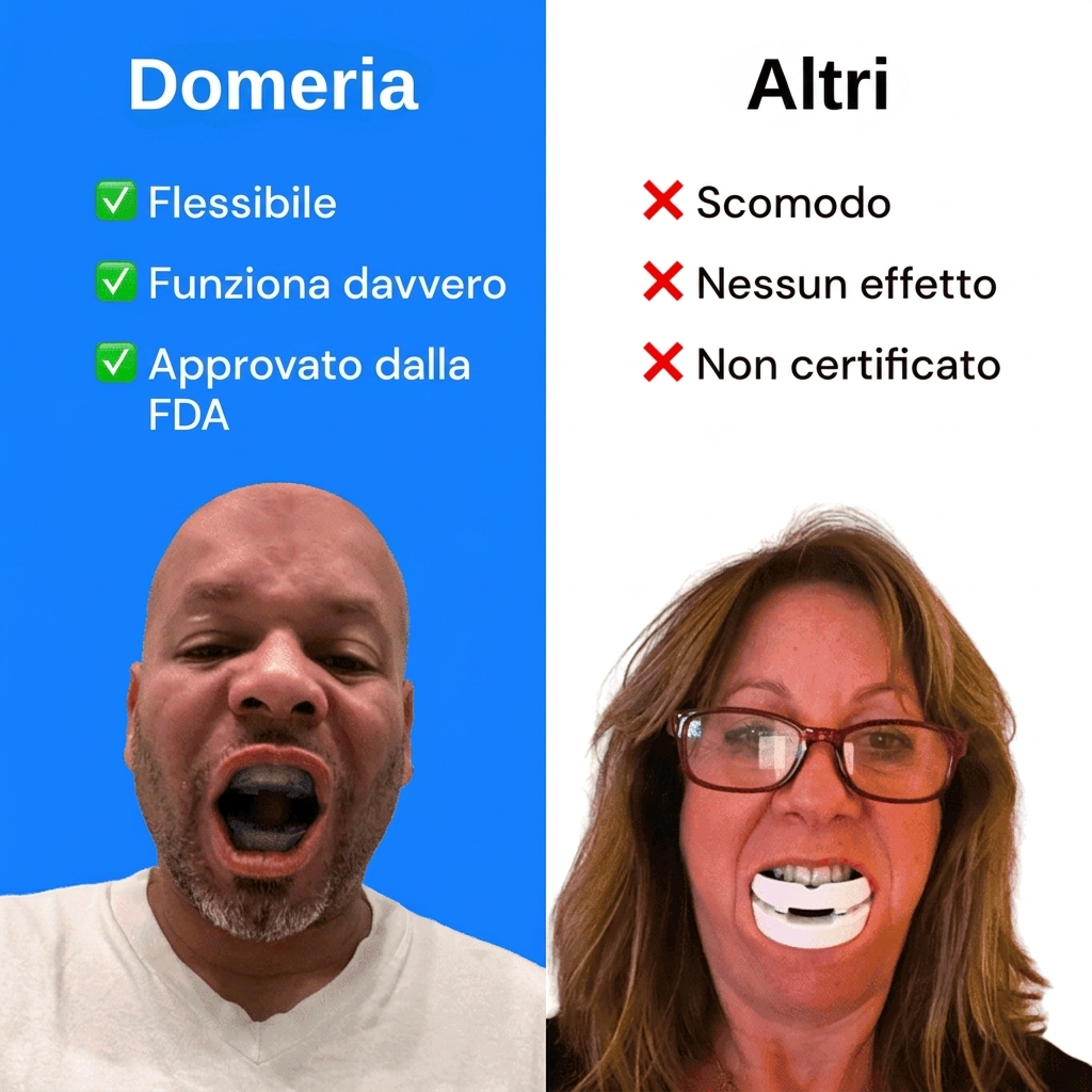 Domeria® Paradenti Anti-Russamento